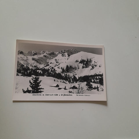 AK Scheiblalm mit Edelraute-Hütte.