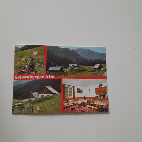 AK Schwaberger Alm. Bretsteingraben.
