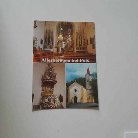 AK Pfarrkirche Allerheiligen bei Pöls.