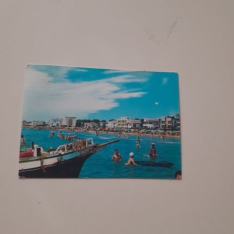 AK Jesolo Lido. La Spiaggia vista dal mare.