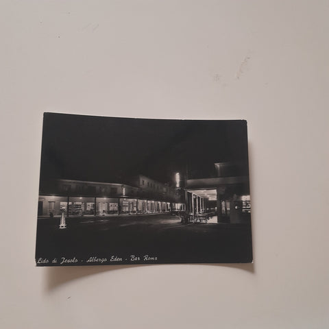 AK Lido di Jesolo. Albergo Eden - Bar Roma.