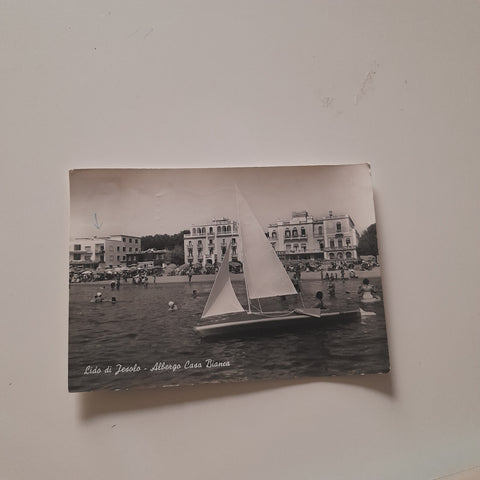 AK Lido di Jesolo. Albergo Casa Bianca.