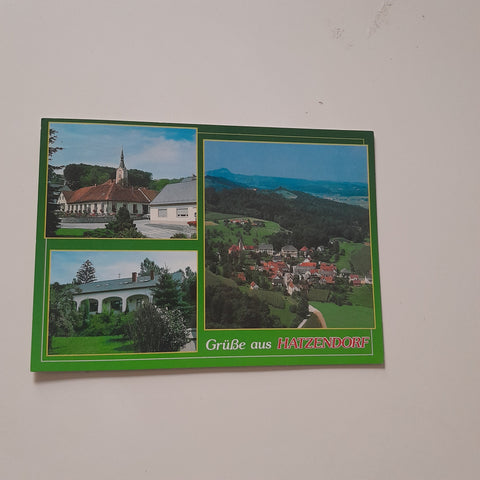 AK Grüße aus Hatzendorf.
