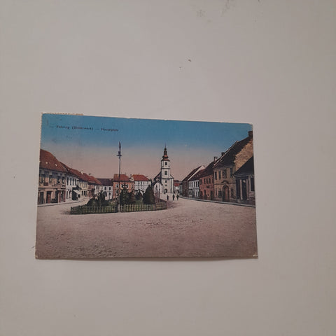 AK Fehring. Hauptplatz (1917)