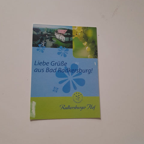 AK Radkersburger Hof. Liebe Grüße aus Bad Radkersburg!