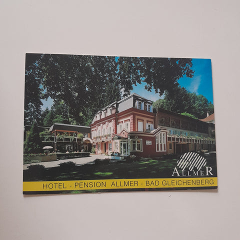 AK Bad Gleichenberg. Hotel Pension Allmer.