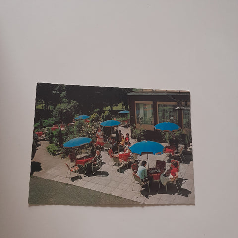 AK Bad Gleichenberg. Cafe Pension Allmer.
