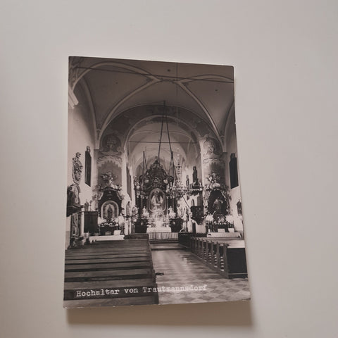 AK Hochaltar von Trautmannsdorf.