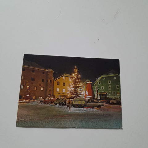 AK Tamsweg im Lungau. Hauptplatz mit Rathaus.