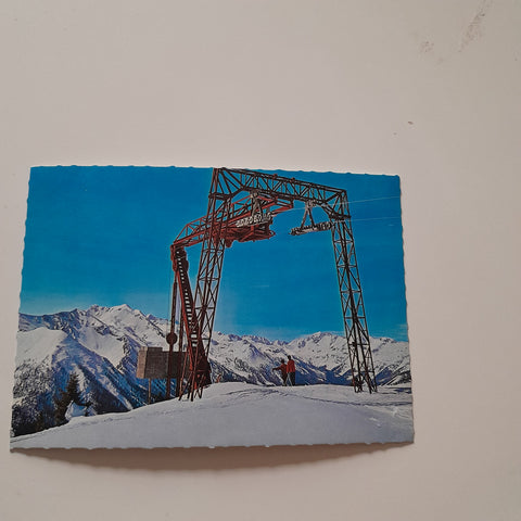 AK Mariapfarr. Faningberghöhe. Längster Schleiflift Österreichs.