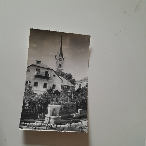 AK Mariapfarr im Lungau. Marienbrunnen.