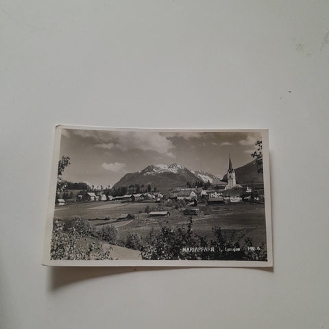 AK Mariapfarr im Lungau.