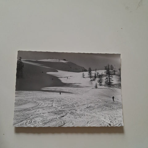 AK Mauterndorf. Sessellift auf das Großeck nut Speiereckhütte und Schiabfahrt.