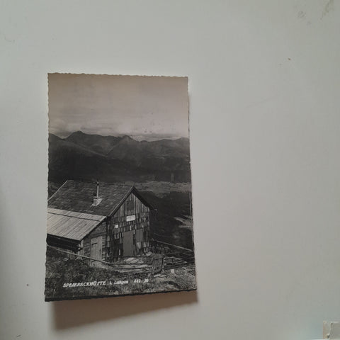 AK Speiereckhütte im Lungau.