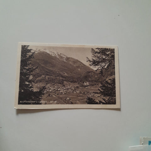 AK Mauterndorf im Lungau.