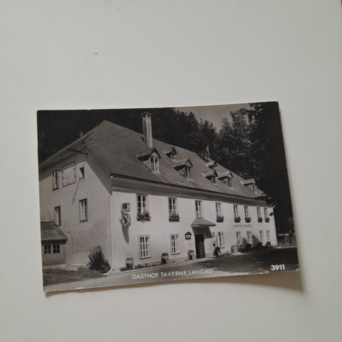 AK Langau. Gasthof Taverne.