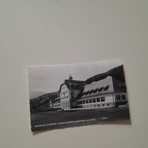 AK Moosham Lehrlingserholungsheim des ÖGB.