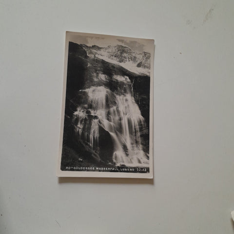 AK Rotgüldensee. Wasserfall.