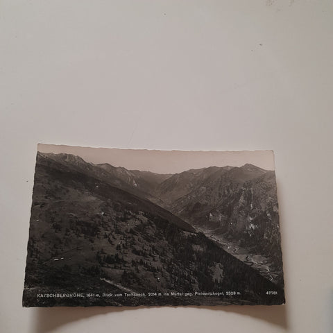 AK Katschberghöhe. Blick vom Tschaneck.