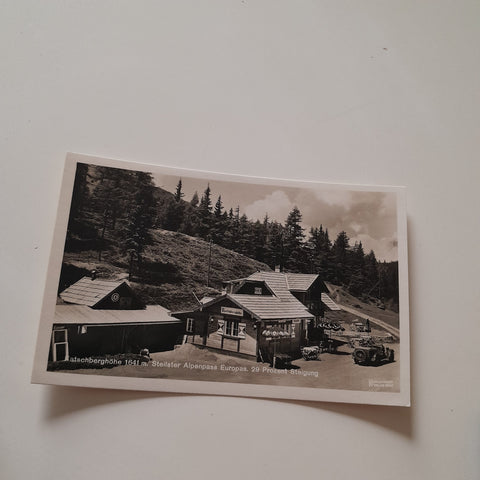 AK Katschberghöhe. Steilster Alpenpass Europas. (1934)