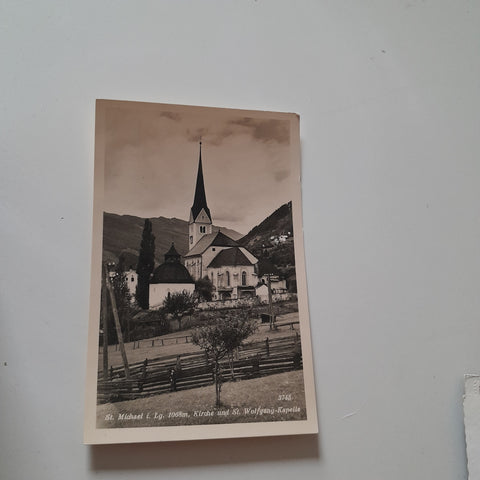 AK St. Michael im Lungau. KIrche und St. Wolfgang-Kapelle.