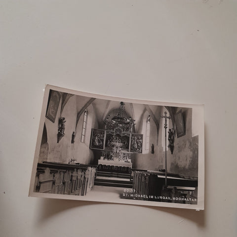 AK St. Michael im Lungau. Hochaltar der Pfarrkirche.