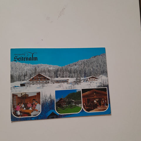 AK Radstadt. Alpengasthof Seitenalm. Familie Arnold.