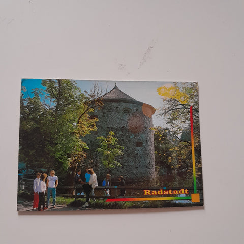AK Radstadt. Alter Wehrturm.