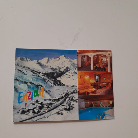 AK Obertauern 116. Gabi und Walter Veit. Enzian.