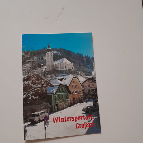 AK Großarl mit Sparkasse Kleinbus.