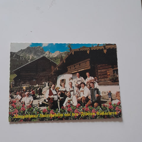 AK Filzmoos. Gasthof Unterhofalm. Familie Schörghofer.
