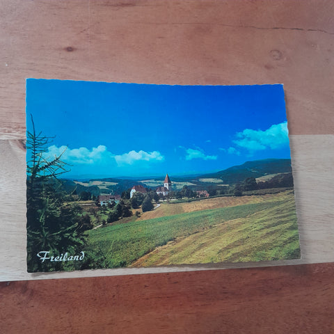 AK Freiland 22. Freiländerwirt Inh. Familie Galler.