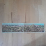 Panorama-AK Ausblick beim Touristenhaus am Reichenstein.