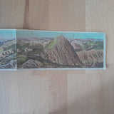 Panorama-AK Ausblick beim Touristenhaus am Reichenstein.
