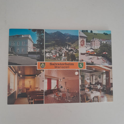 AK Mariazell. Salvatorheim. Pension und Exerzitienheim. Abt Severingasse 7.