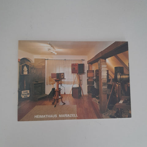AK Heimathaus Mariazell. Photogeräte Sammlung Bestände der Photographen-Familie Kuß Mariazell.