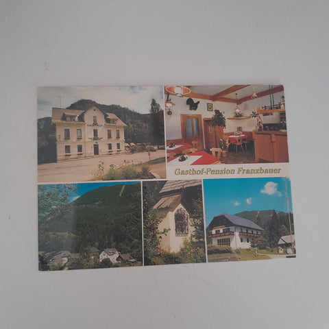 AK Gußwerk. Gasthof Franzbauer Fam. Greifensteiner Salzatal 183.