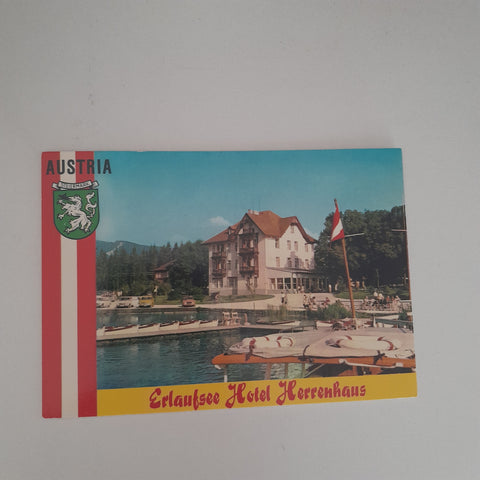 AK Erlaufsee. Hotel Herrenhaus. Mariazell.