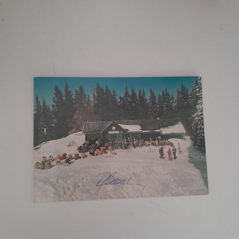 AK Mariazell - Bürgeralpe. Edelweißhütte. Pächter Johann Pfannhauser.