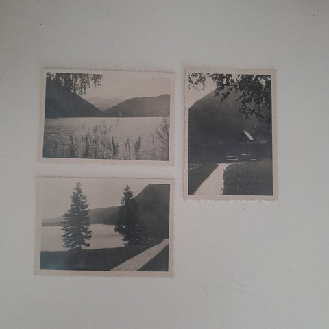 3 kleine Fotos Erlaufsee.