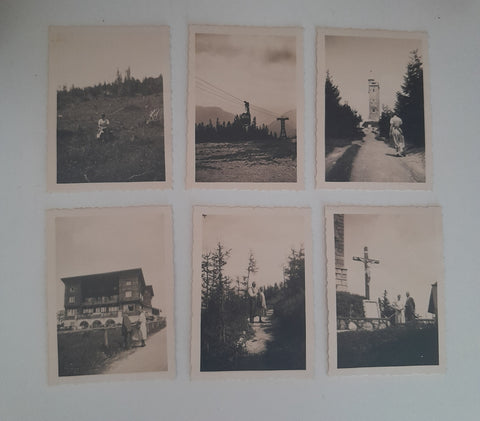 6 kleine Fotos Mariazell Bürgeralpe.