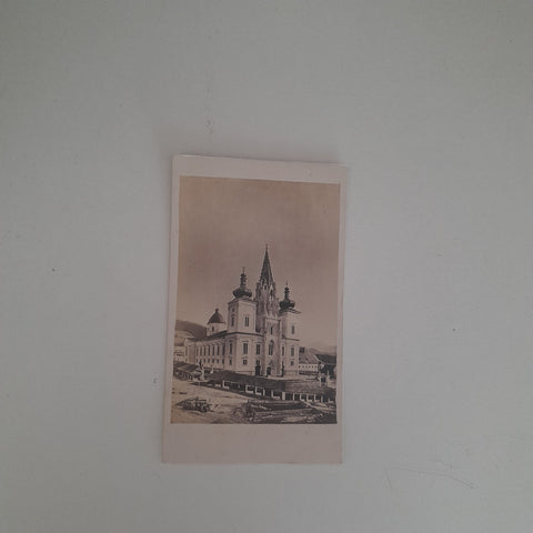 Hartkartonfoto Mariazell.