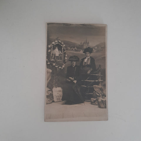 Foto-AK Andenken an Mariazell 1910.