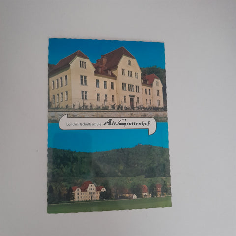 AK Graz. Landwirtschaftlichsschule Alt-Grottenhof.