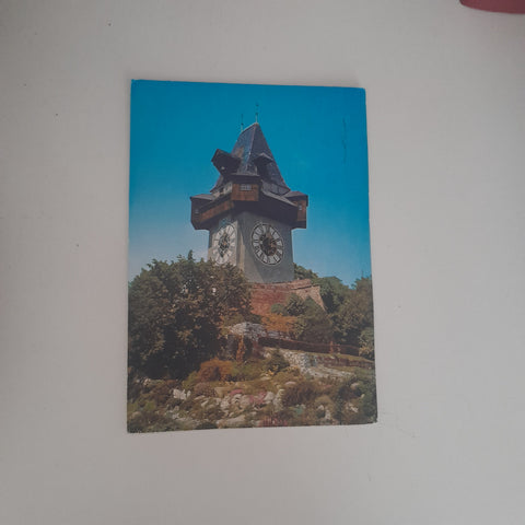 AK Graz Uhrturm.
