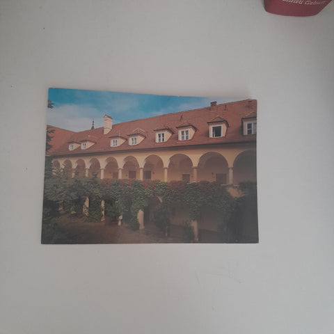 AK Graz Arkadenhof Schloß St. Martin. Volksbildungsheim.
