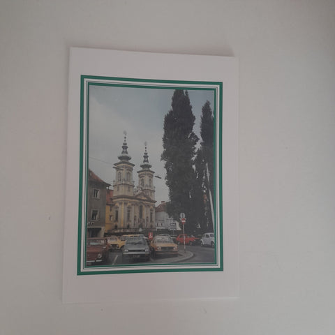 Billett Graz Mariahilfer Kirche.