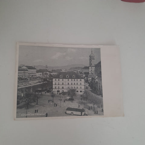 AK Graz. Andreas Hofer Platz. Restaurant Zum Stadtkeller.