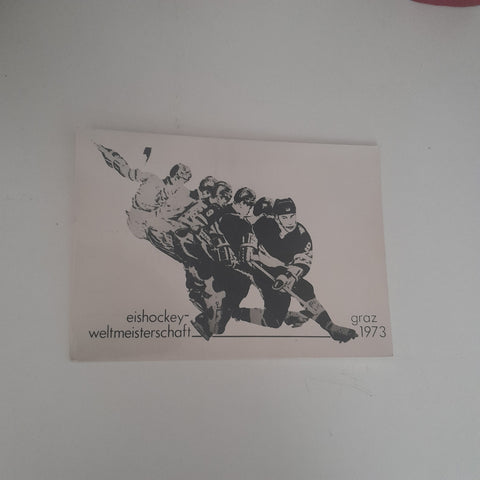 AK Graz. Eishockey Weltmeisterschaft  1973.
