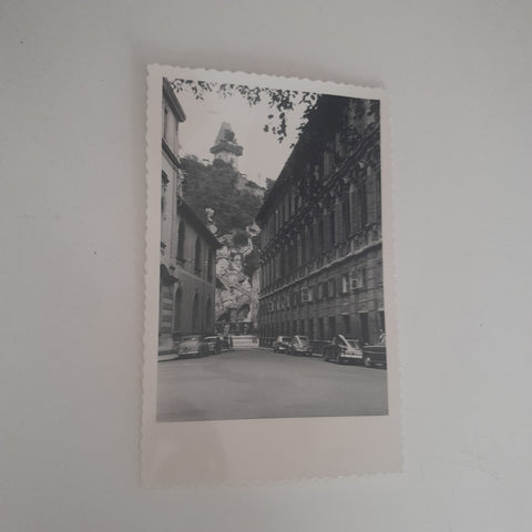 Foto-AK Graz Schlossbergstiege.